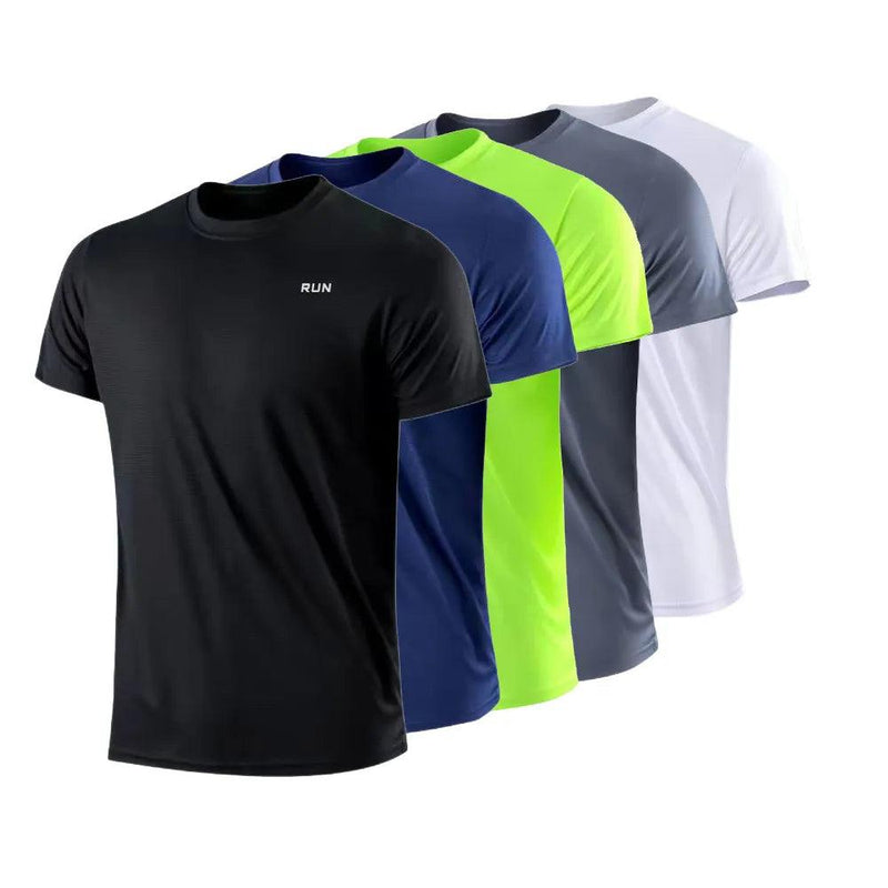 VortexFit™ - Camiseta Masculina de Secagem Rápida para Treino e Corrida